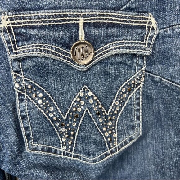 Wrangler Straight Leg Jeans  Size 10 - Picture 6 of 11